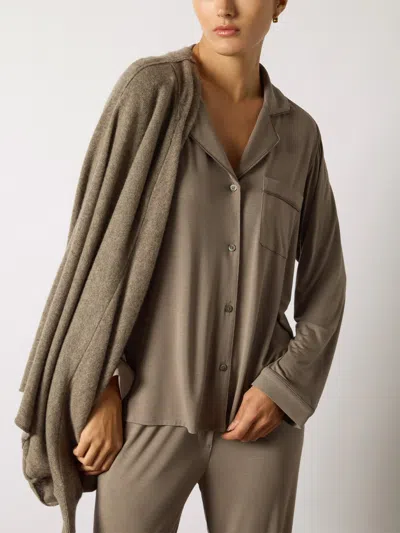 Brochu Walker The Ayanna Pajama Set In Neutral