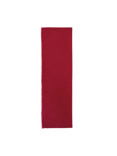 Brochu Walker The Cashmere Fringe Wrap In Red