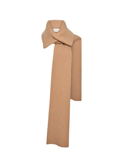 Brochu Walker The Collared Scarf In Brown