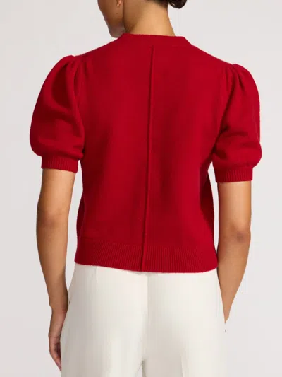 Brochu Walker The Havana Cardigan In Red