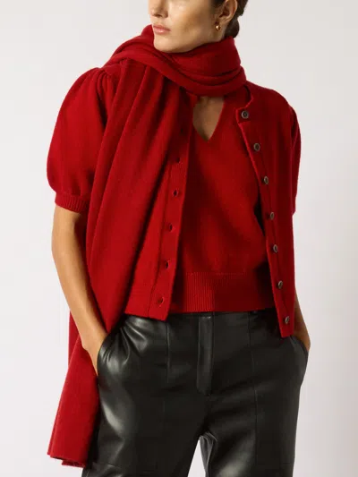 Brochu Walker The Havana Sweater In Red