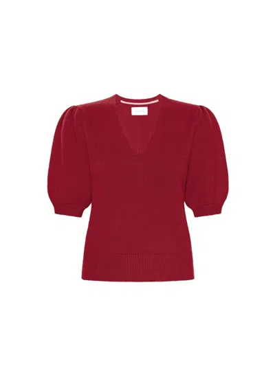 Brochu Walker The Havana Sweater In Red