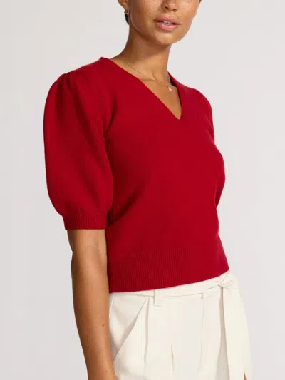 Brochu Walker The Havana Sweater In Red