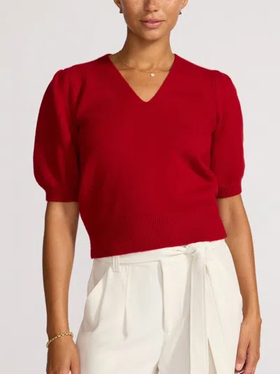 Brochu Walker The Havana Sweater In Red