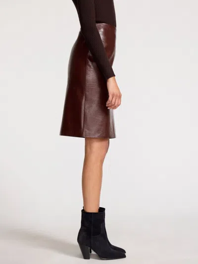 Brochu Walker The Inez Skirt In Brown