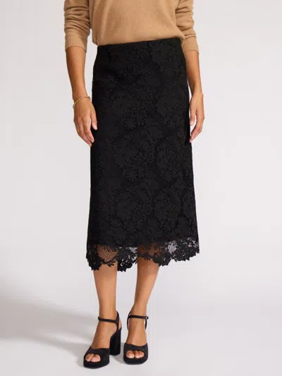 Brochu Walker The Mara Lace Skirt In Black