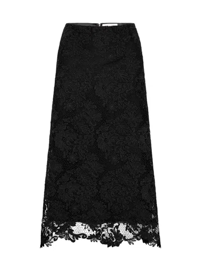 Brochu Walker The Mara Lace Skirt In Black
