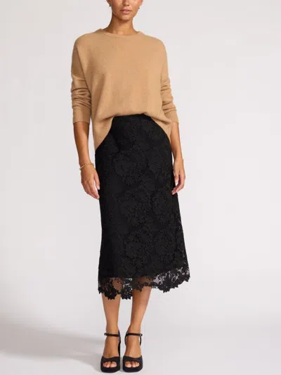 Brochu Walker The Mara Lace Skirt In Black
