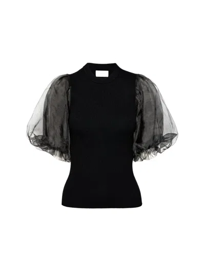 Brochu Walker The Marie Top In Black