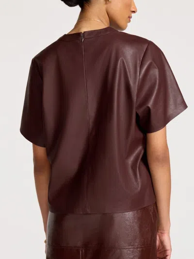 Brochu Walker The Miles Top In Burgundy