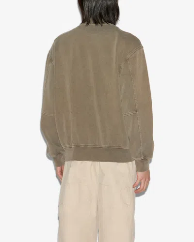 Isabel Marant Marty Bomber Jacket In Brown