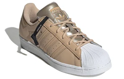 Adidas Originals (wmns) Adidas Superstar 'magic Beige Gold' In Metallic