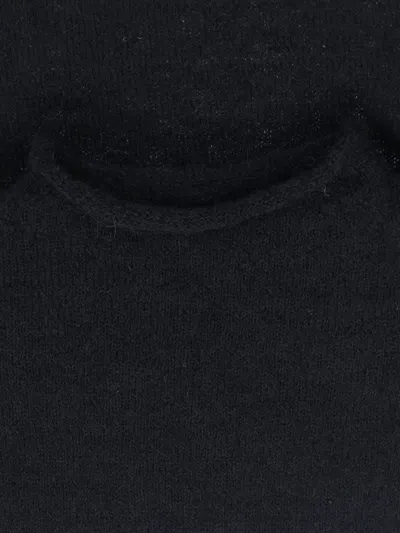 Paloma Wool Crew Neck Short-sleeved Sweater In Black