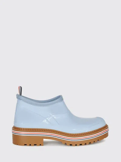 Thom Browne Rubber Boot In Blue