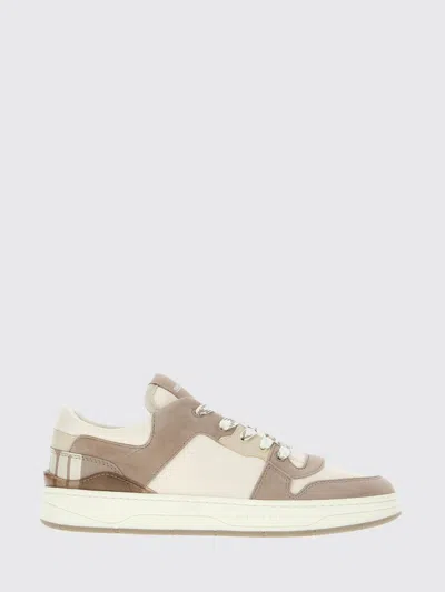 Jimmy Choo Florent Suede-panelled Sneakers In Animal Print