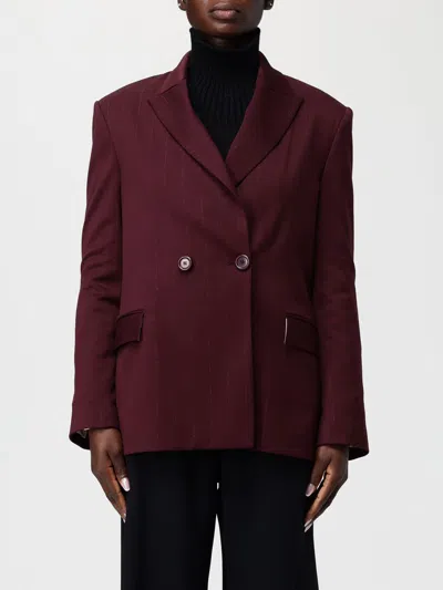 Hanita Jacket  Woman Color Burgundy In Burgundy