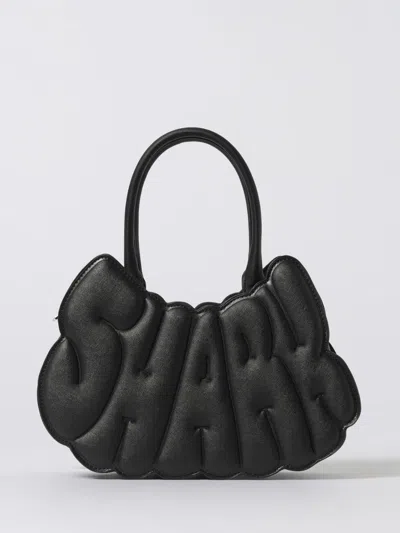 Sprayground Spritz Shark-shaped Top-handle Bag In Black