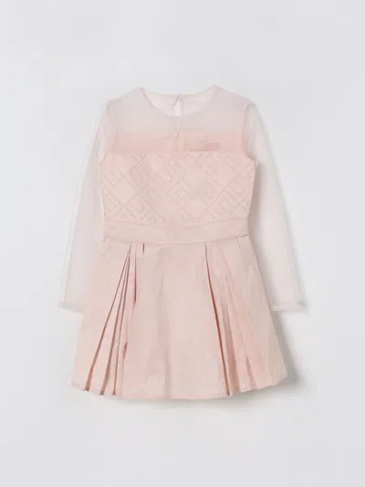 Elisabetta Franchi La Mia Bambina Dress  Kids Color Pink In Pink