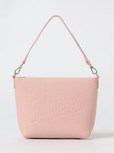 Mc2 Saint Barth Aline Shoulder Bag Adjustable Strap In Pink