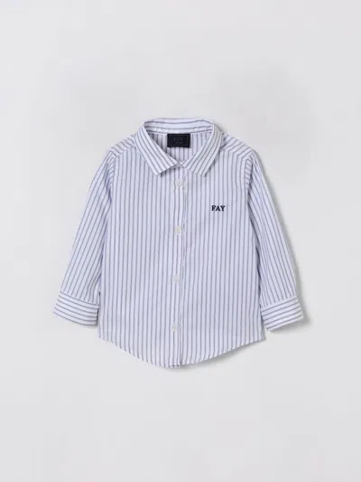Fay Junior Shirt  Kids Color White In White