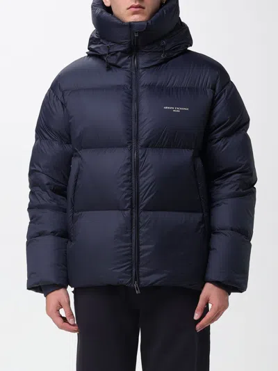 Armani Exchange Jacket  Men Color Navy In Blue