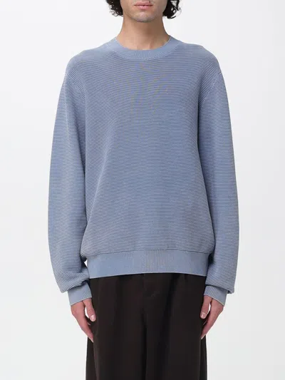 Armani Exchange Sweater  Men Color Gnawed Blue In Blue