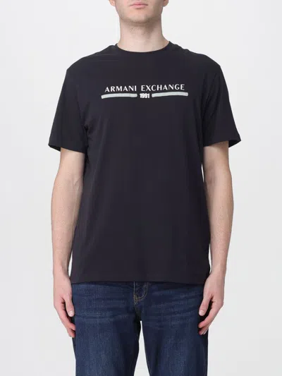 Armani Exchange T-shirt  Men Color Navy In Blue