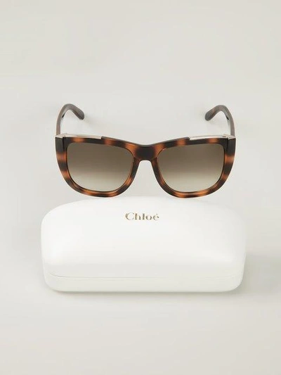 Shop Chloé Dallia Sunglasses