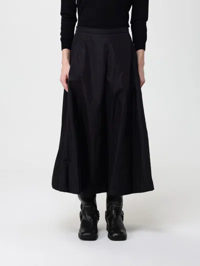 Add A-line Skirt In Black