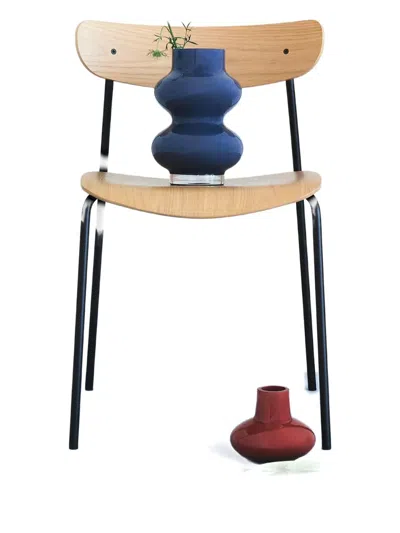 The Conran Shop 25cm Glass Vase In Blue