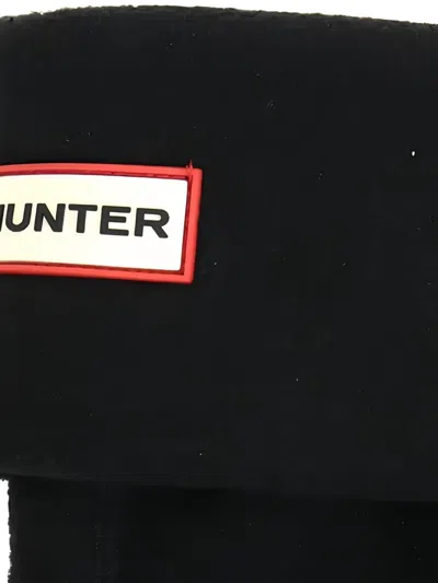 Hunter Cuffed Socks In Black
