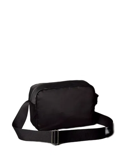 Calvin Klein Utility-pocket Messenger Bag In Black