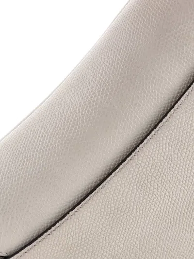 Pre-owned Dior Saddle Handbag Leather Mini Shoulder Bag In Neutral