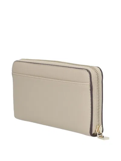 Hugo Boss Logo-embossed Wallet In Gray