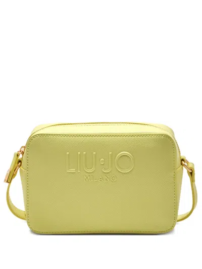 Liu •jo Logo-detail Crossbody Bag In Green