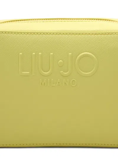 Liu •jo Logo-detail Crossbody Bag In Green