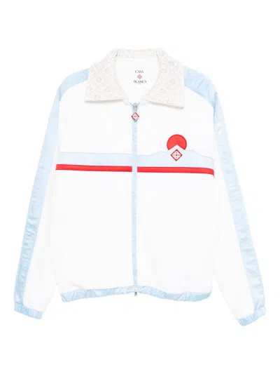 Casablanca Hybrid Jacket In White