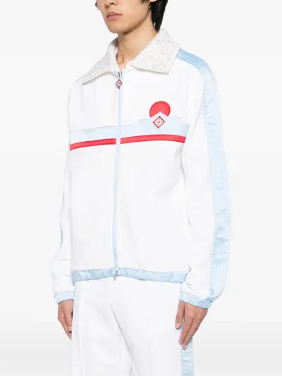 Casablanca Hybrid Jacket In White