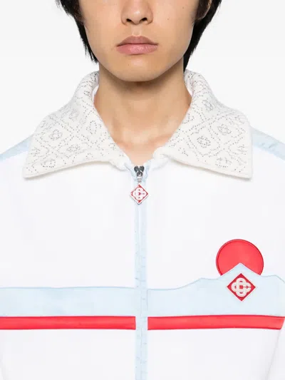 Casablanca Hybrid Jacket In White
