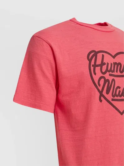 Human Made Graphic Print Crew Neck Short Sleeve T-shirt In Red