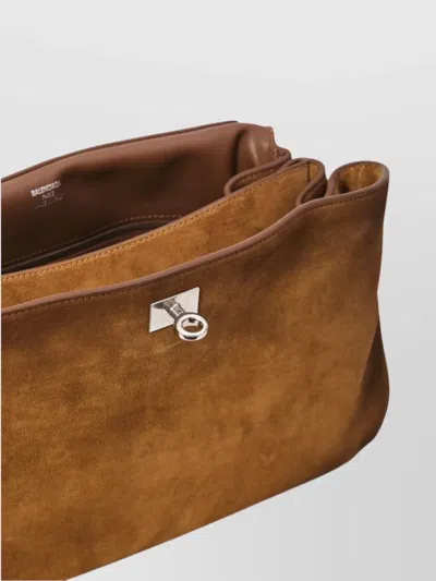 Balenciaga Our Legacy Our Legacy Oversized Vintage Denim Shirt In Brown