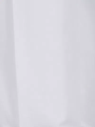 Peserico Long Sleeve Collared Blouse With Cuffed Sleeves In White