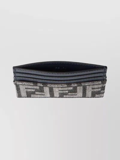 Fendi Coach Crystal Signature Kisslock Crossbody In Blue