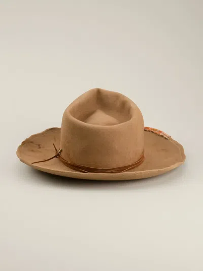 Nick Fouquet Fedora Hat In Neutral