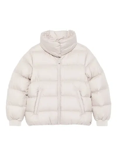Colmar Funnel-neck Padded Jacket In White