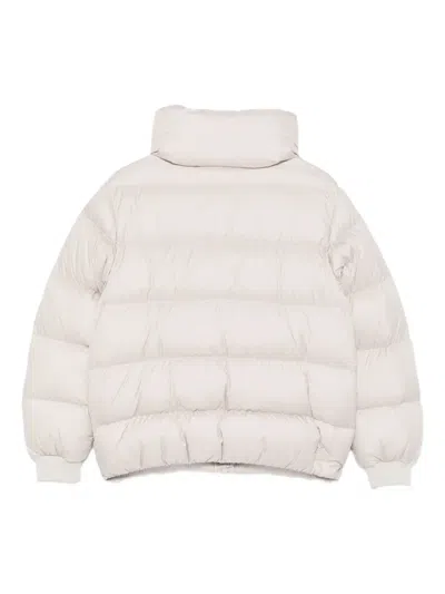 Colmar Funnel-neck Padded Jacket In White