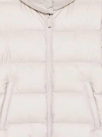 Colmar Funnel-neck Padded Jacket In White