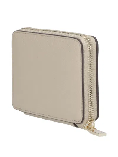 Hugo Boss Logo-embossed Wallet In Neutral