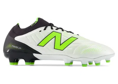 Pre-owned New Balance Tekela Elite Low Laced Mg V5 (women's) Sneakers In White/black/pixel Green