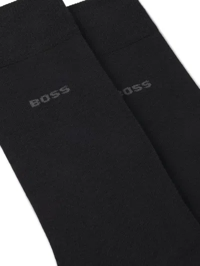 LOGO针织袜（两双装）